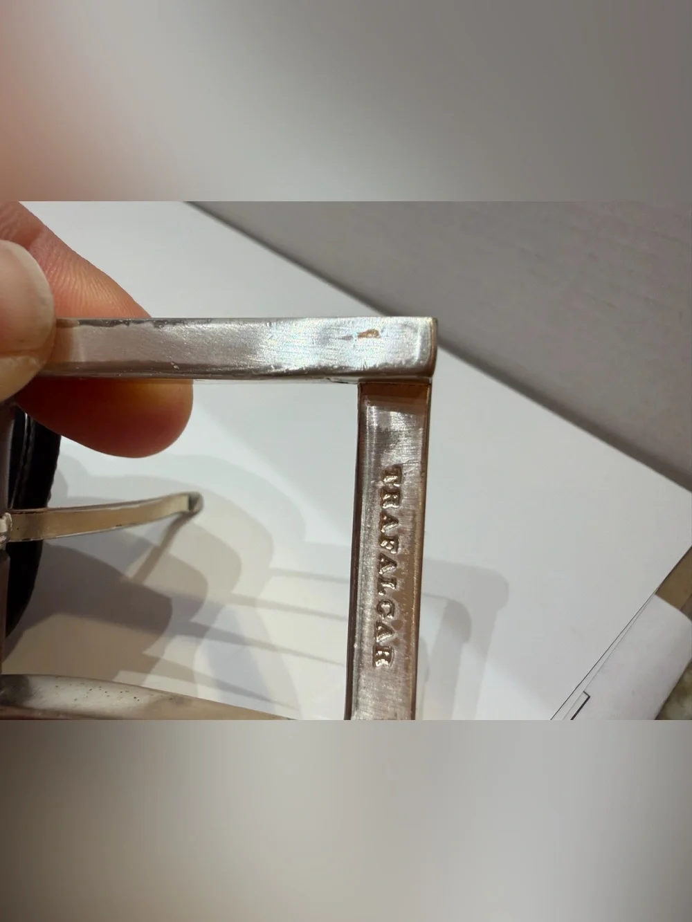Trafalgar leather belt